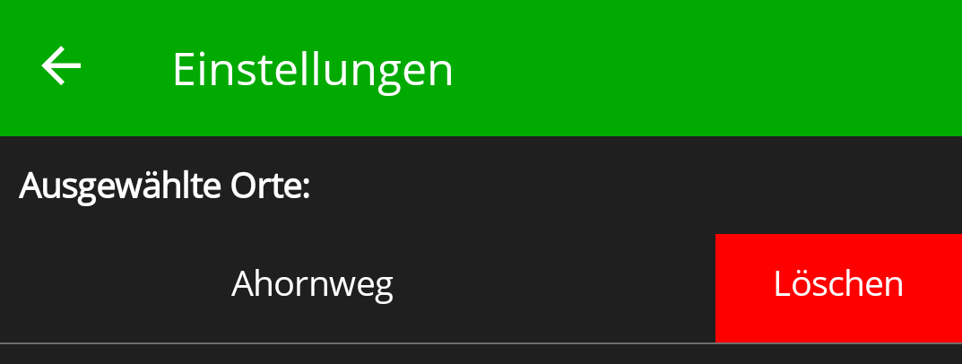 löschen